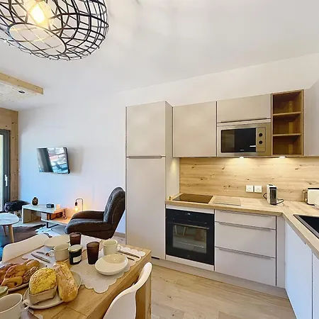 Appartement La Bulle-appartement- 4pers-proche Centre Les Gets