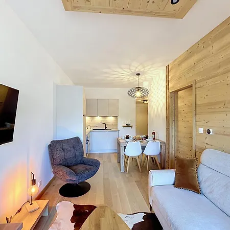 Appartement La Bulle-appartement- 4pers-proche Centre Les Gets